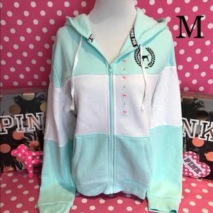 NWT VS PINK perfect full zip hoodie